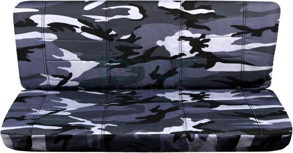 Camo Truck Seat Covers for 1997-2003 Ford F-150 Super Cab Rear 40/60 Split Bench U88884