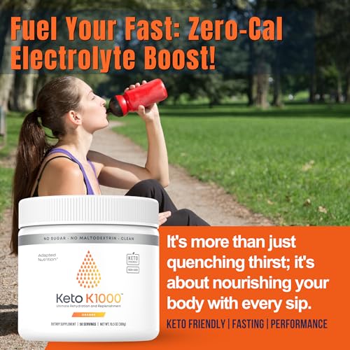 Unflavored Electrolyte Powder Drink Mix, 50 Servings D899