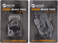 Semi-Metallic Brake Pad Set Pack of 2 F770597