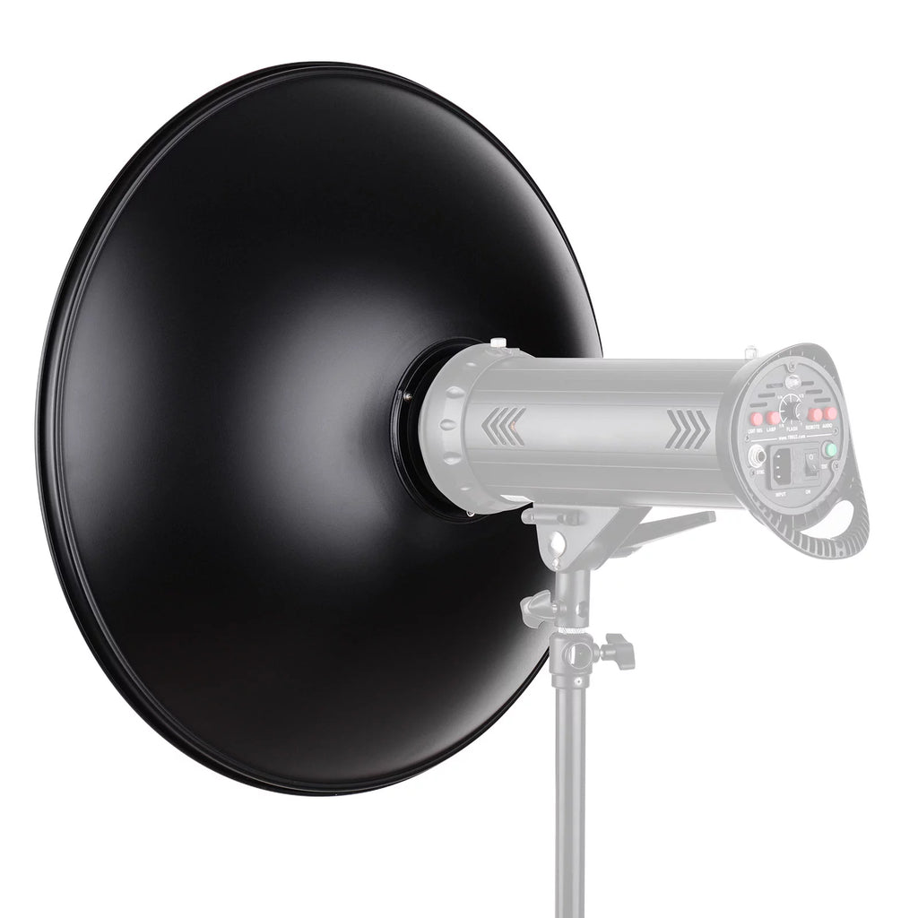22 Inch Beauty Dish Reflector Diffuser with Honeycomb Soft Cloth Q95340