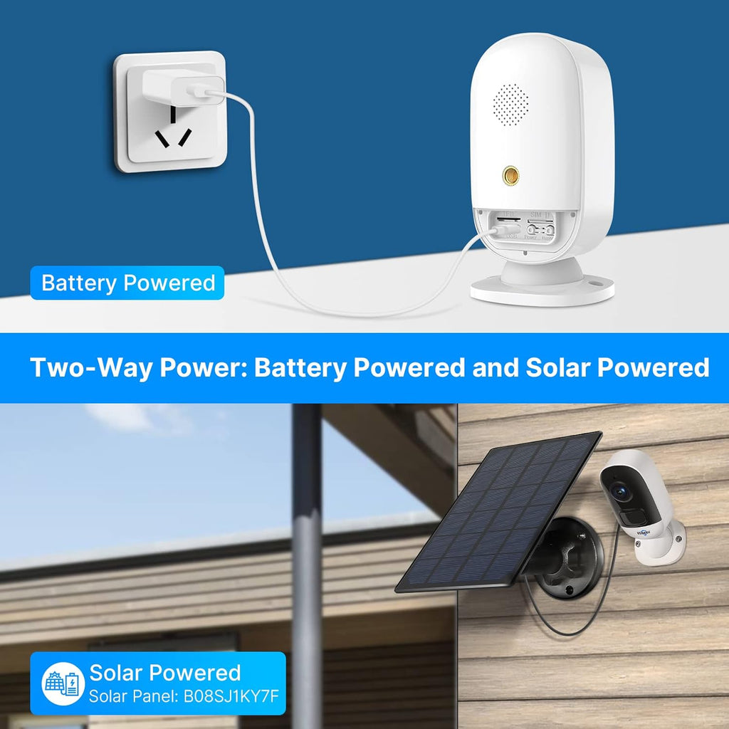 2K Wireless Security Camera System 2-Cam Kit with NVR B6199