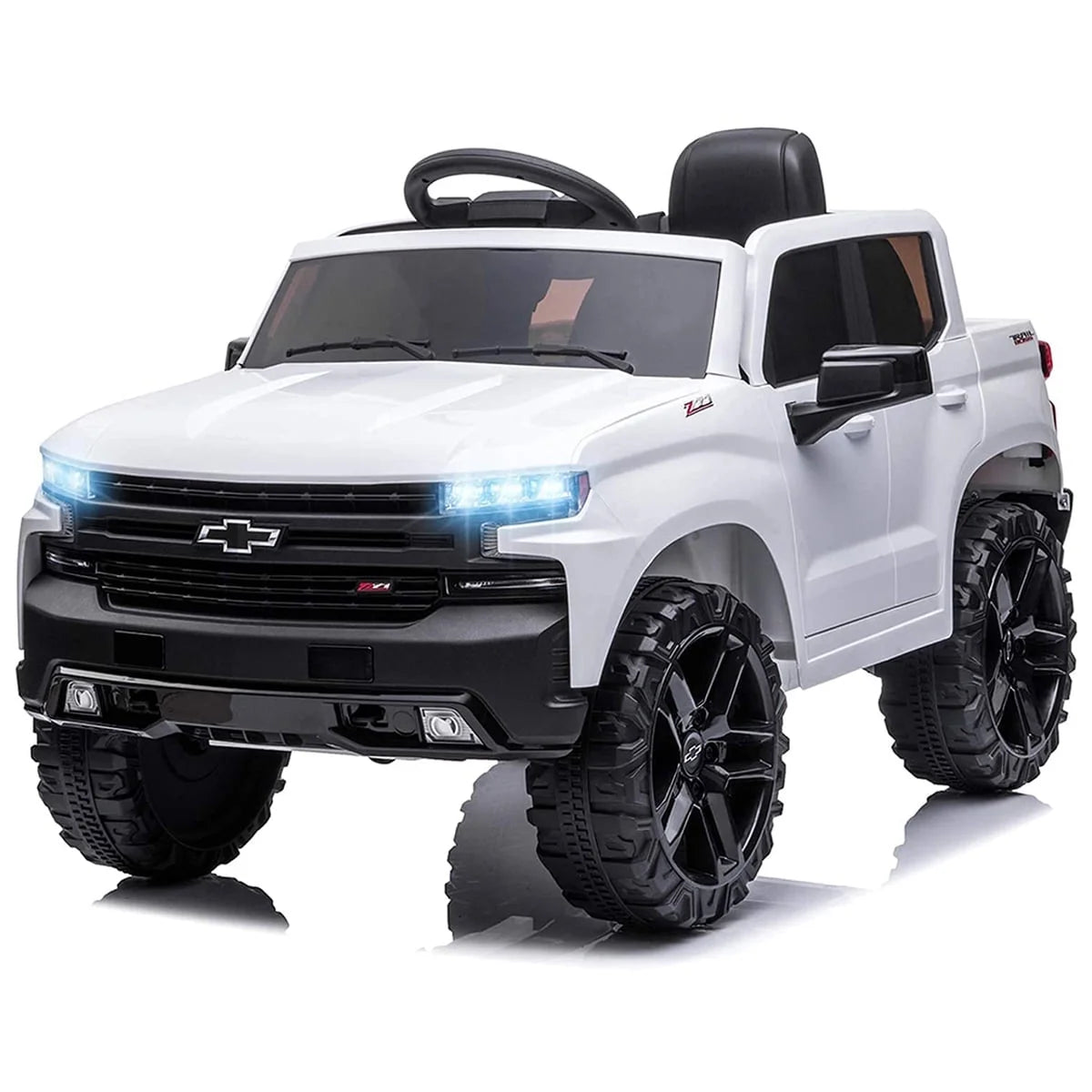 12V Kids Electric Powered Ride on Toy Car with Remote Control, Black Y36530