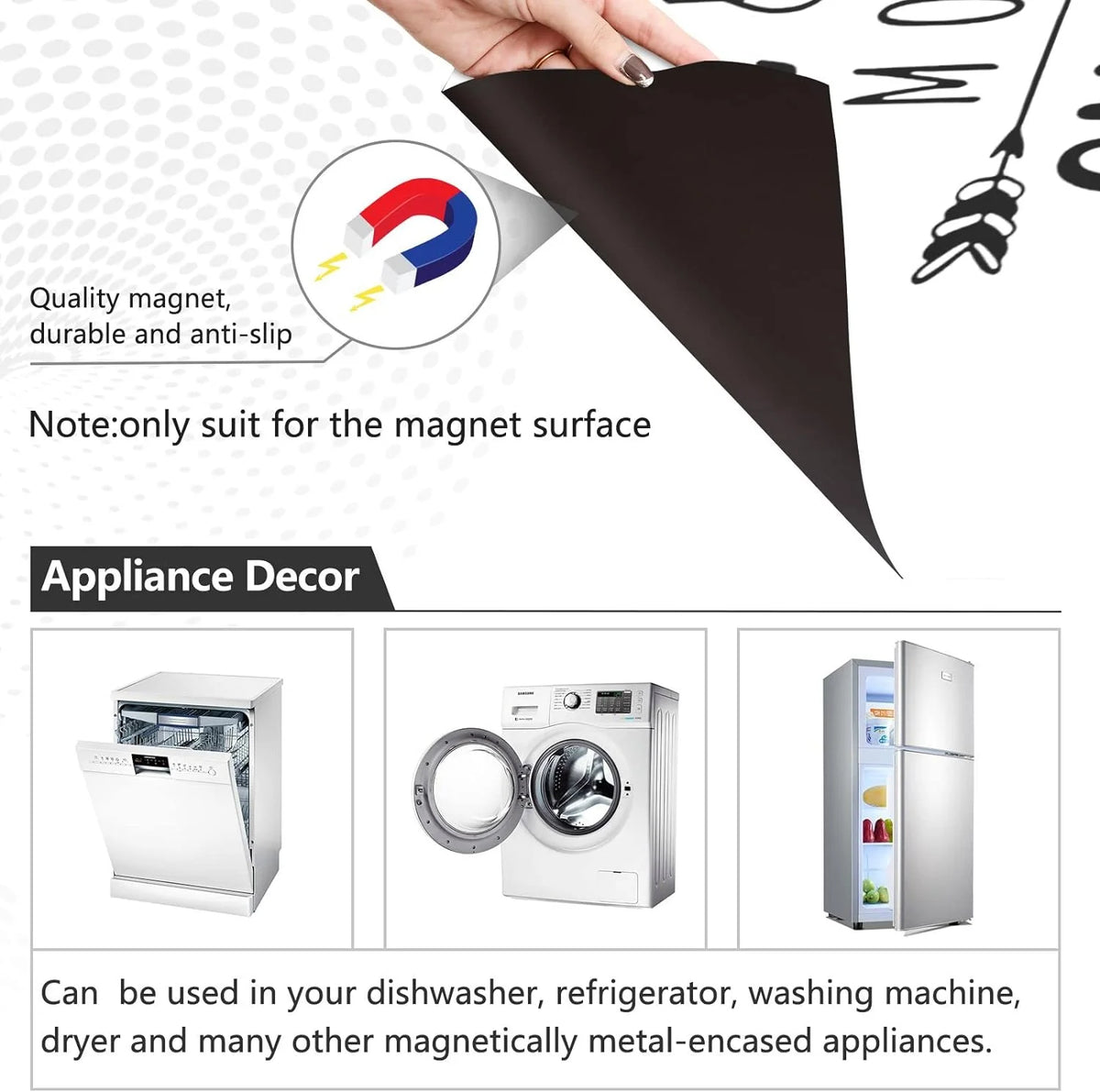 Dishwasher Magnet Cover 23" x 26" I286