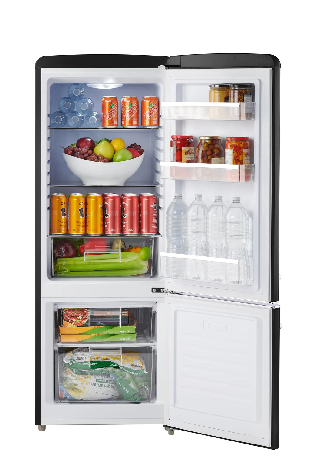 7 cu. ft. Retro Refrigerator with Bottom Freezer P662