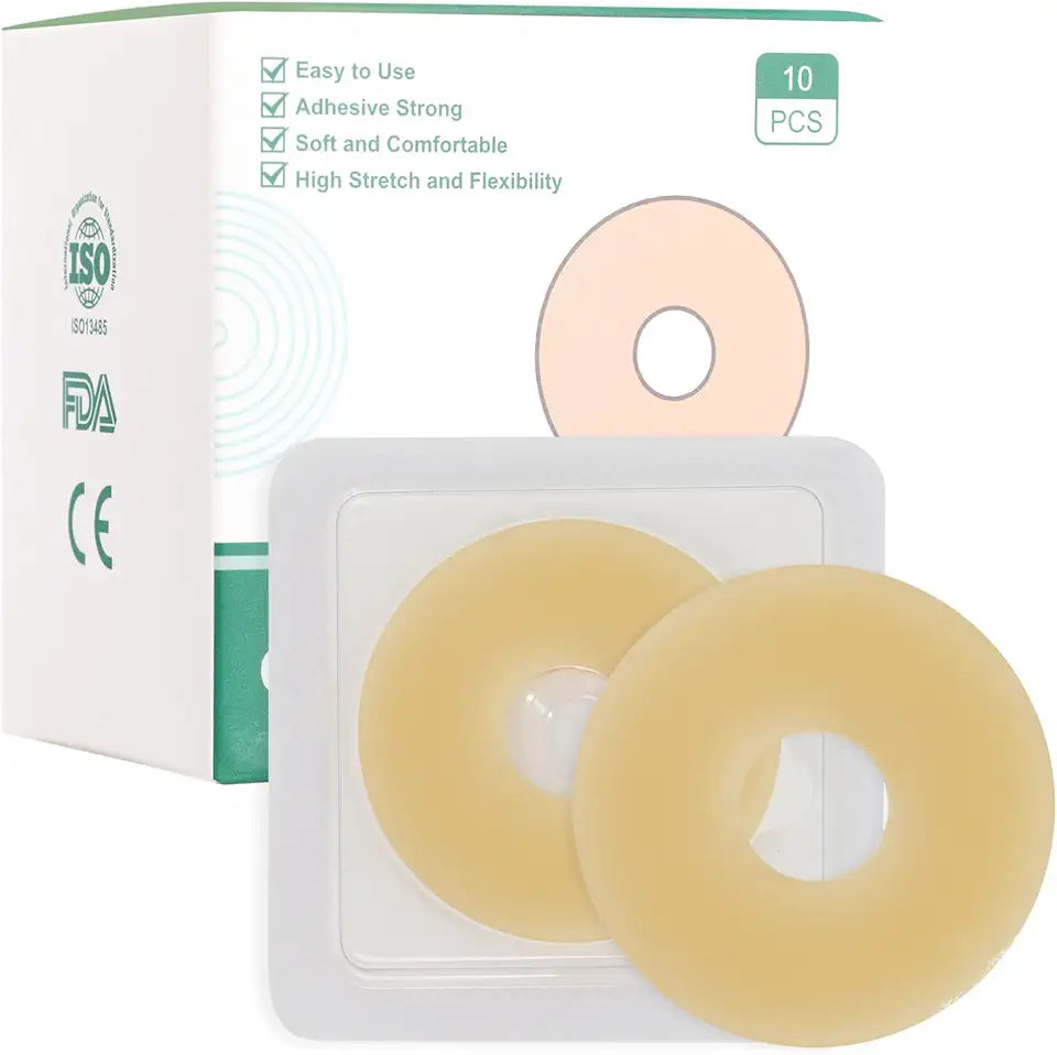Moldable Hydrocolloid Ostomy Barrier Rings 10 Count Y39823