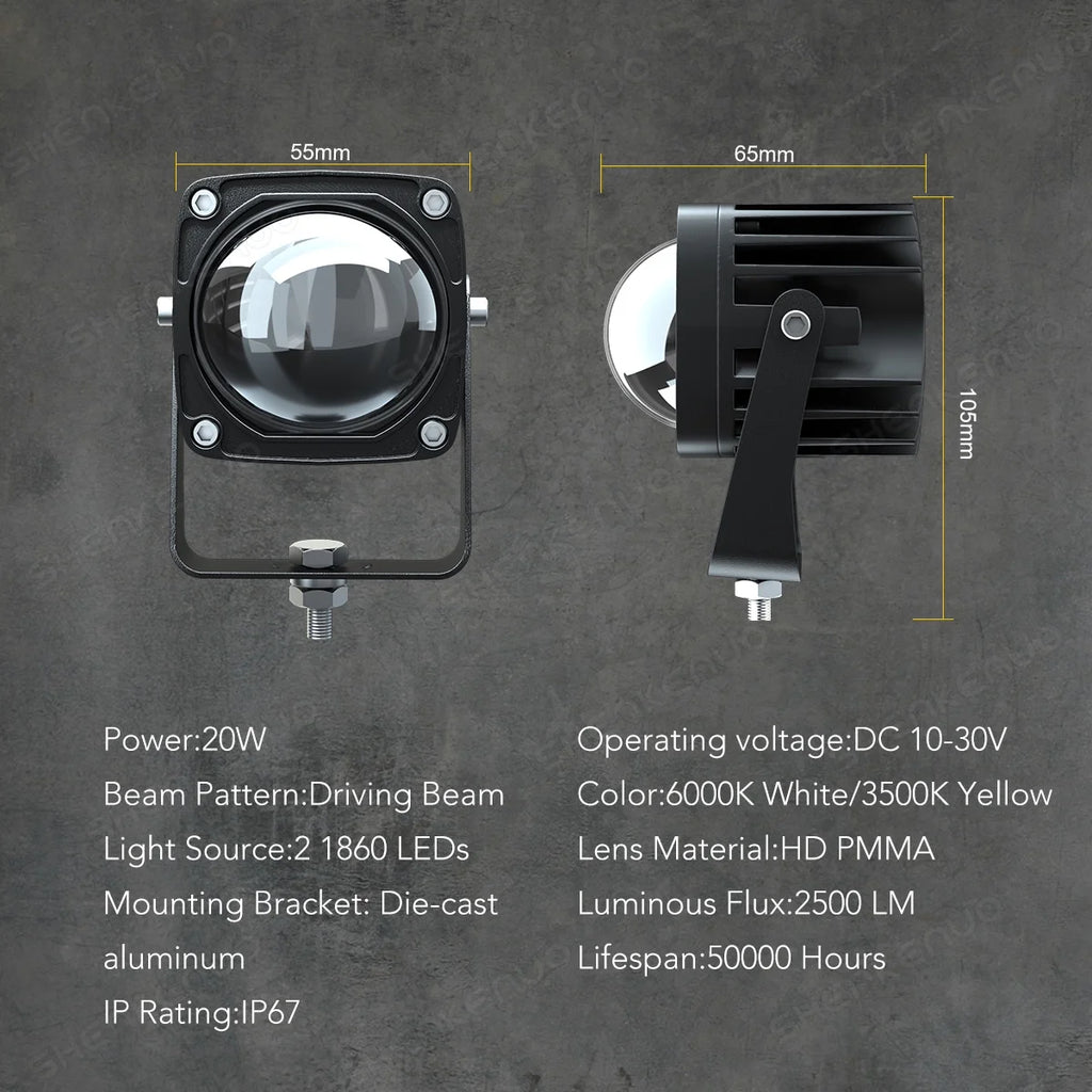Cube LED Work Light Z5412
