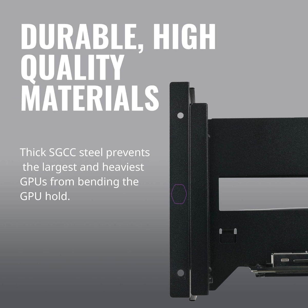 Vertical Graphics Card Holder Kit with Riser Cable I74042