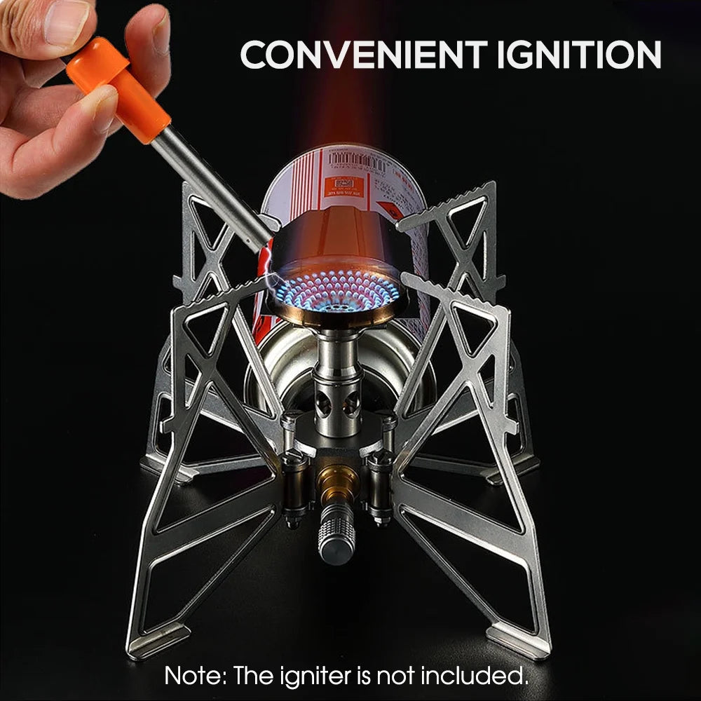 Collapsible Stainless Steel Outdoor Stove 3300W S612882