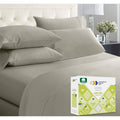 6-Piece Cal King Size 100% Cotton Sheets Y253