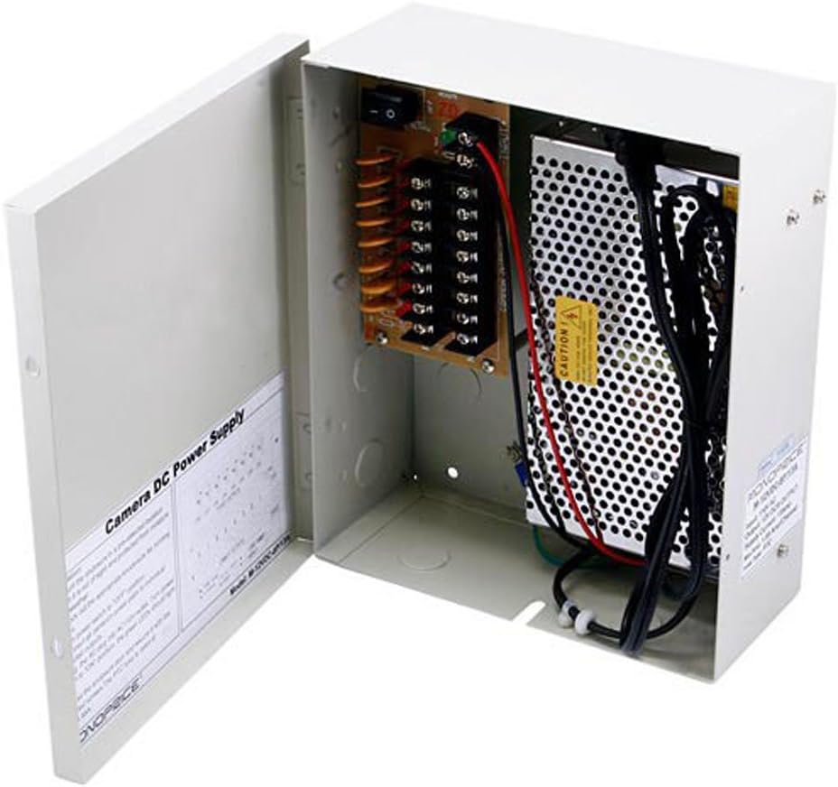 16 Channel CCTV Camera Power Supply 12VDC 10Amps B6851
