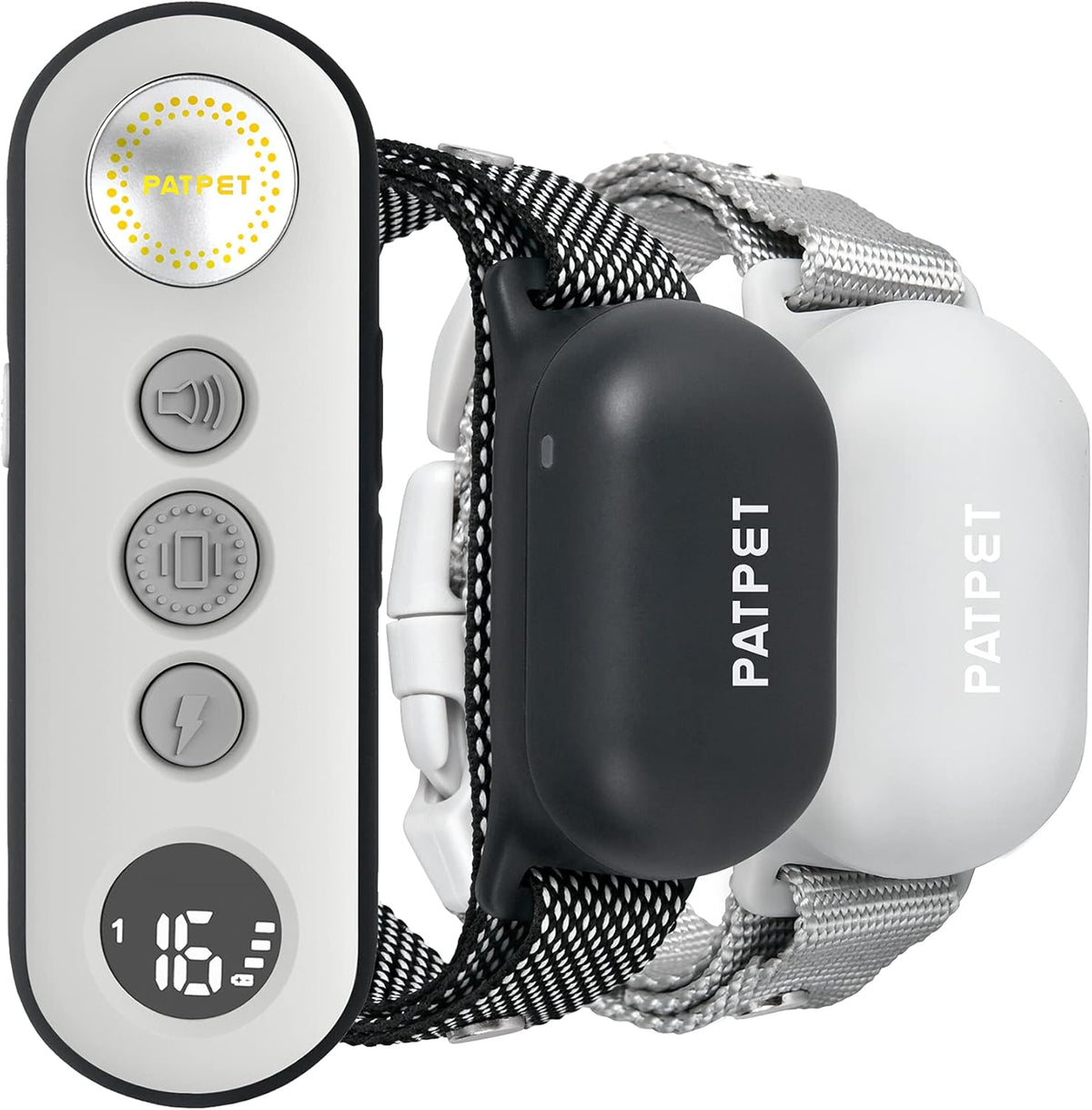 Rechargeable IPX7 Waterproof Dog Training Collar 2 Packs B631459