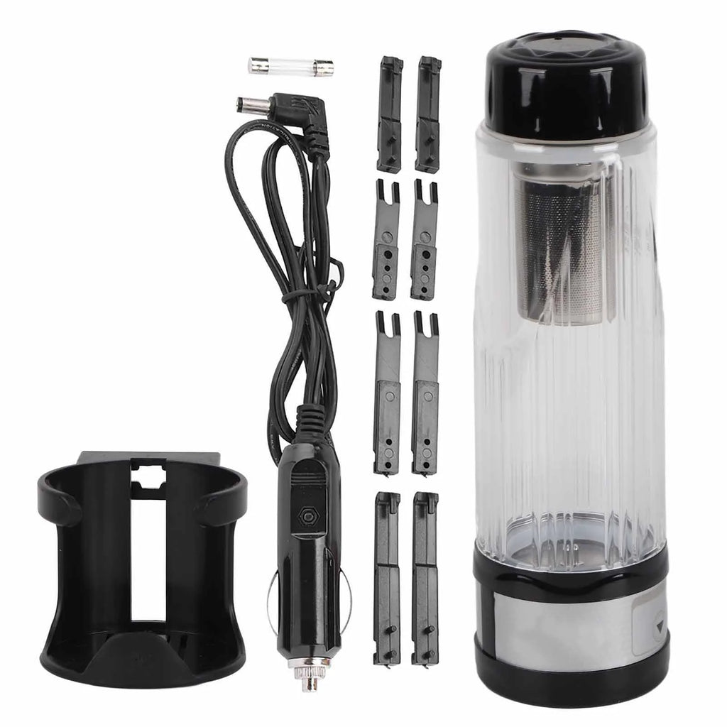 Car Electric Kettle 12V / 24V 95W 420ml Travel Mug Bottle Holder Q913
