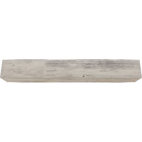 Sandblasted Faux Wood Fireplace Mantel I285