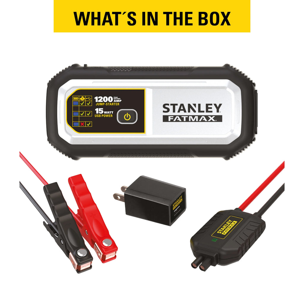 1200 Amp Lithium Jump Starter with USB Power Bank W9891