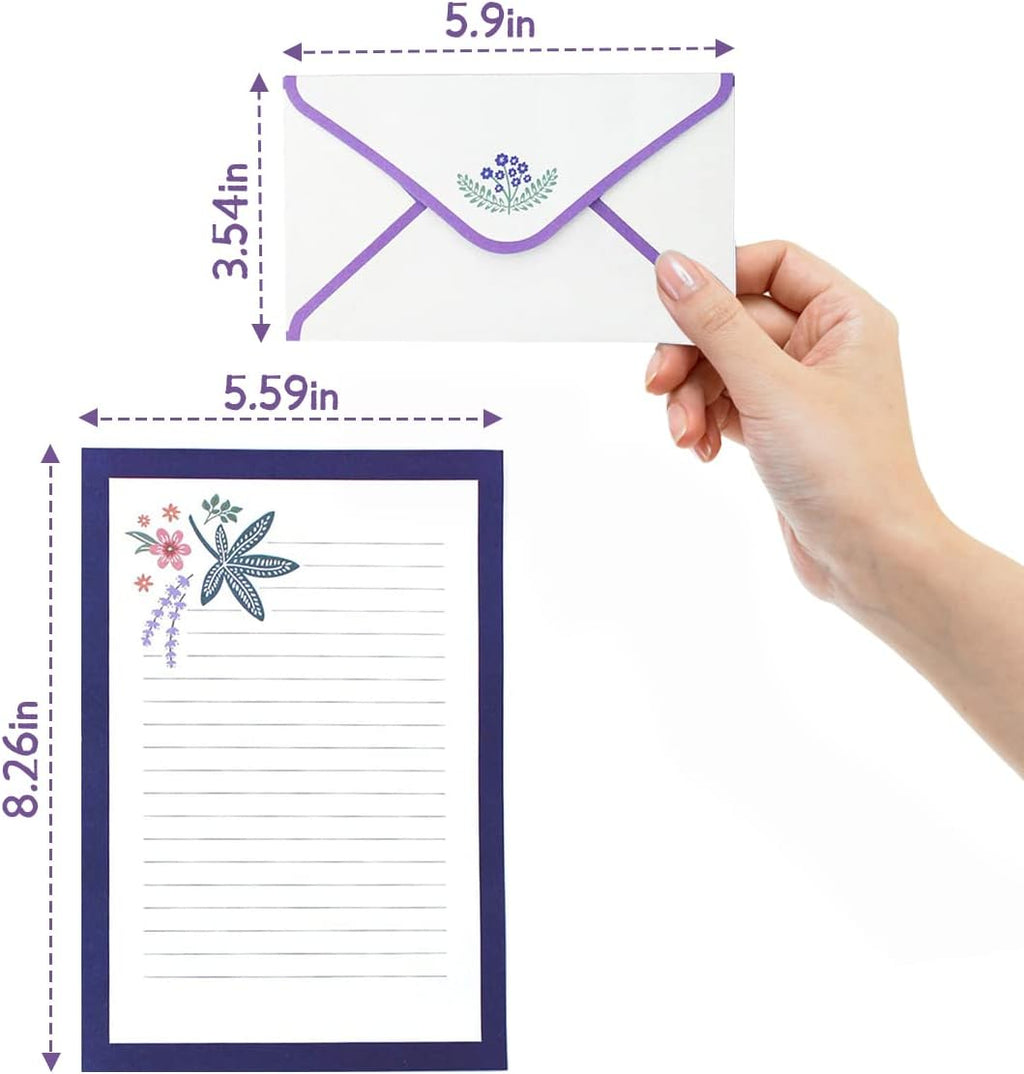 90PCS Stationery Paper and Envelopes Set M1233