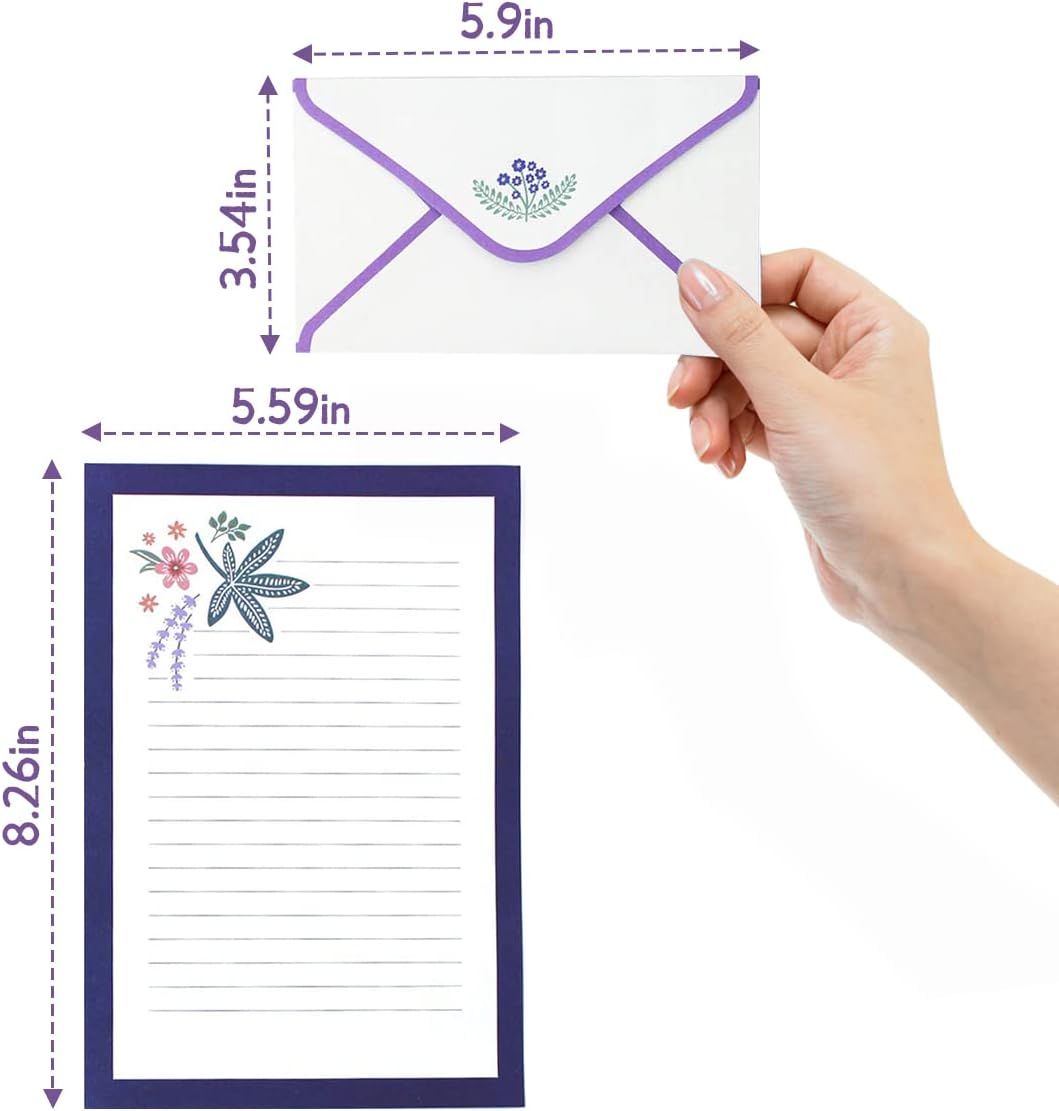 90PCS Stationery Paper and Envelopes Set M1233