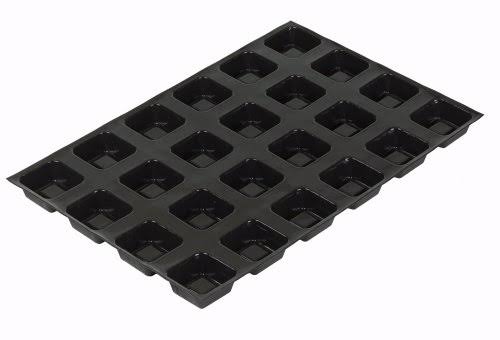 3-Ounce Square Savarin Pan with 24 Molds E746675