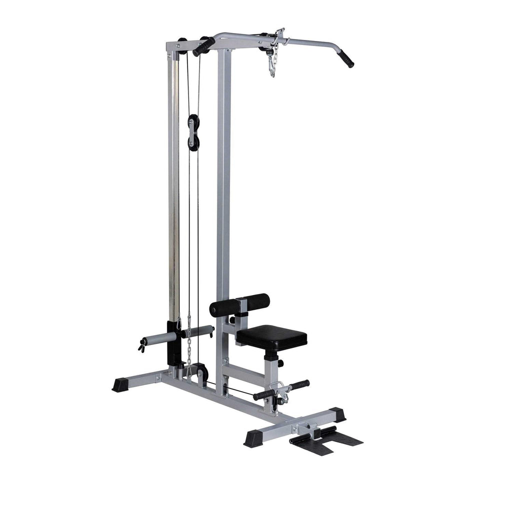 Lat Pull Down Machine Low Row Bar Cable Fitness Gym X4517
