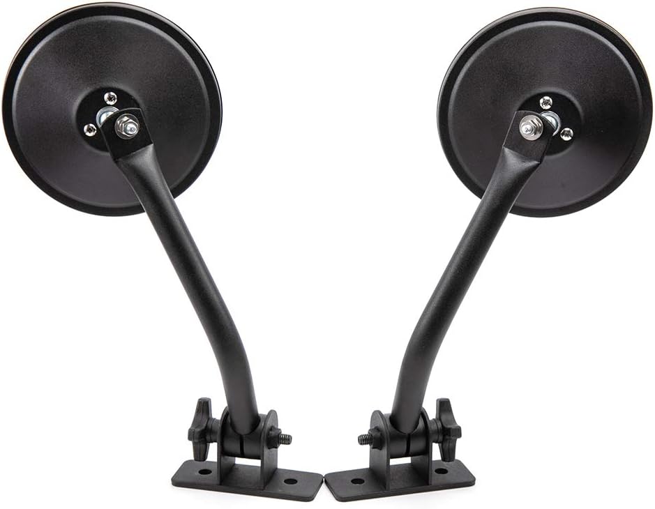Exterior Mirror For Jeep Wrangler YJ/TJ/JK/JL Car Side Door Rearview Mirror Angle Shape Adjustable Blind Spot R868
