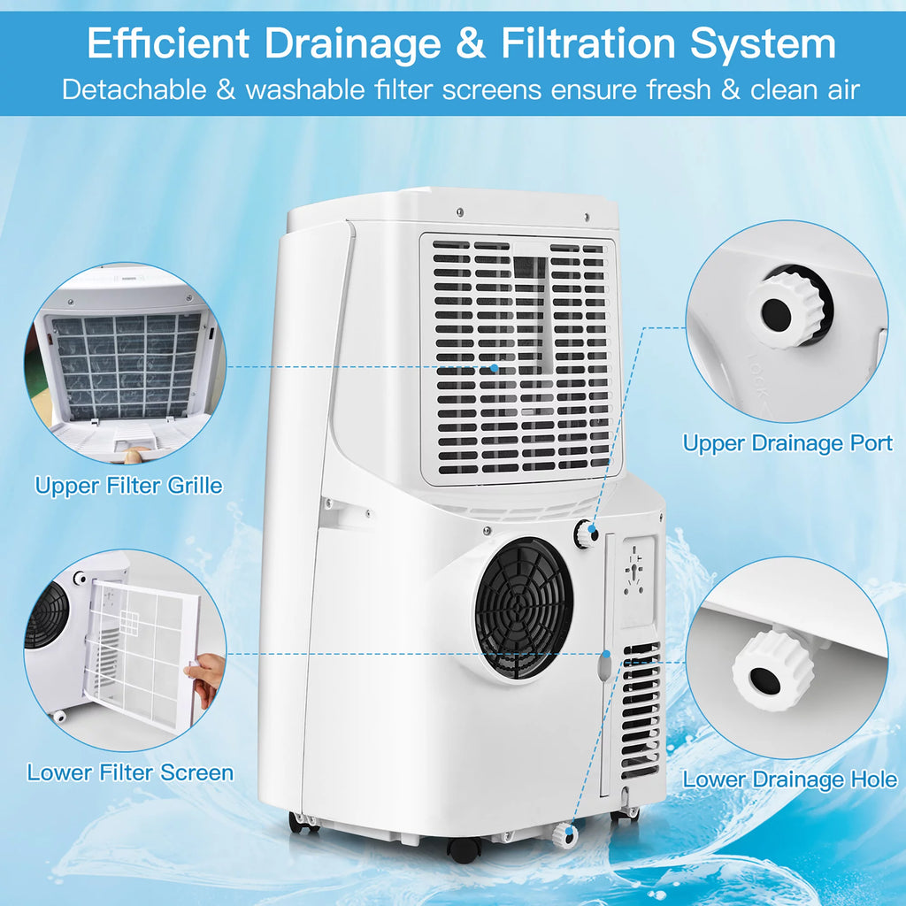 8150 BTU Portable Air Conditioner 3-in-1 L875779
