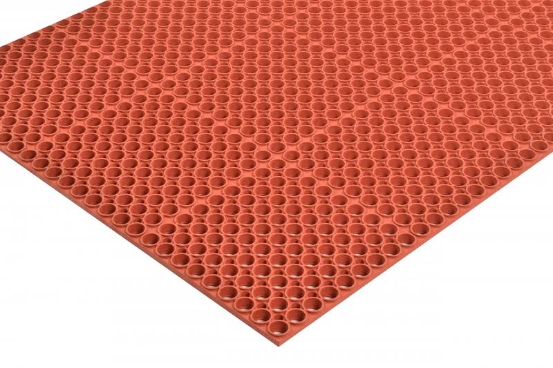 Red Drainage Mat U9429