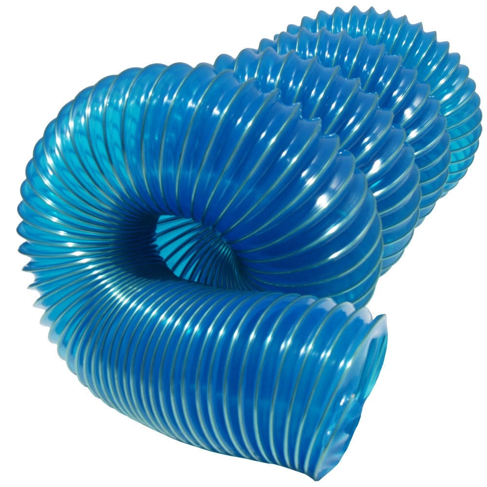Blue PVC Flexduct 10x22 x 25 ft. N753