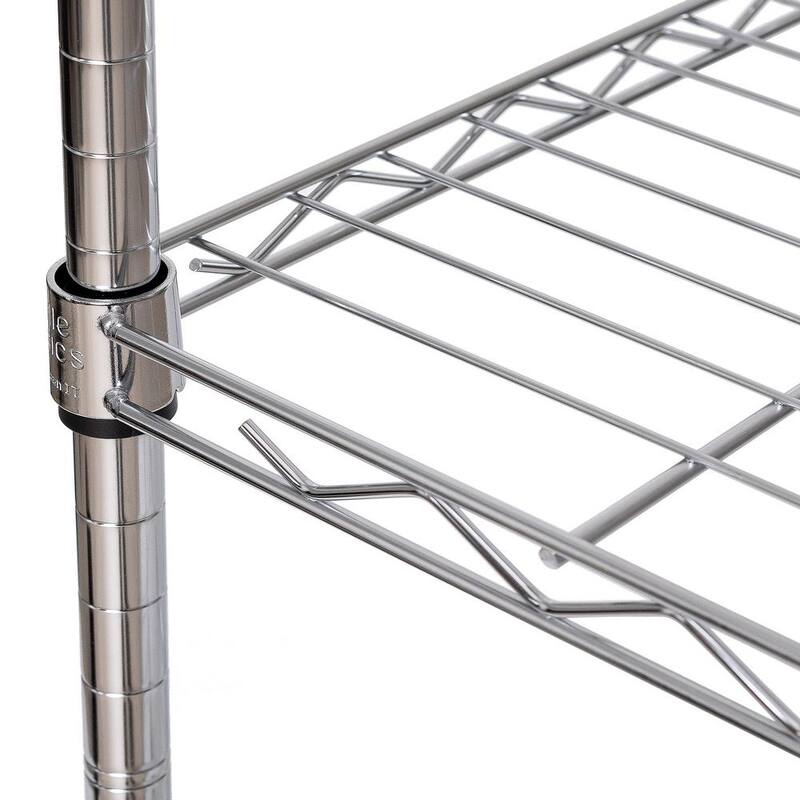 5-Tier Steel Wire Shelving System W3615