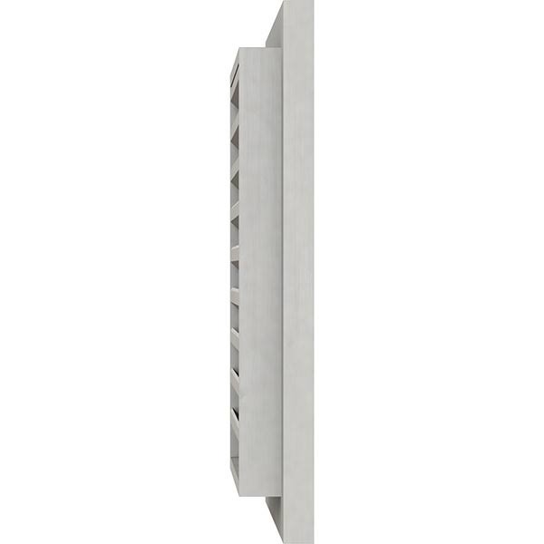 36 inchw x 24 inchh Primed Smooth Western Red Cedar Gable Vent Y105