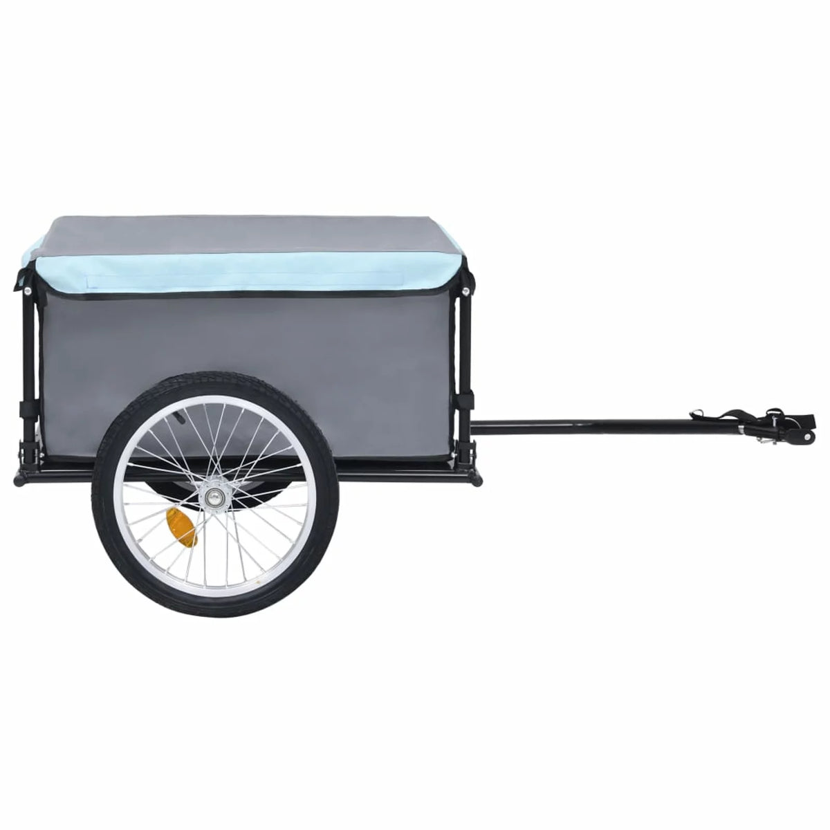 Bike Cargo Trailer Black and Blue J8680