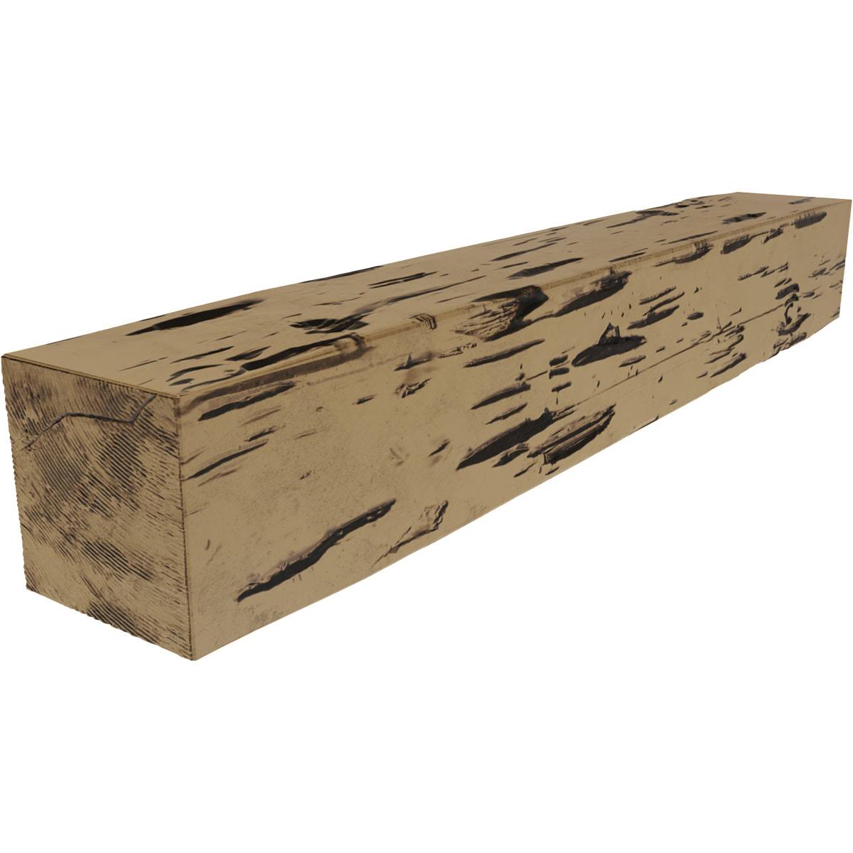 Pecky Cypress Faux Wood Fireplace Mantel V487