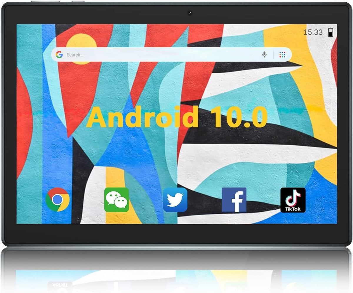 10 inch Android Tablet with 2GB RAM 32GB Storage Black X355884