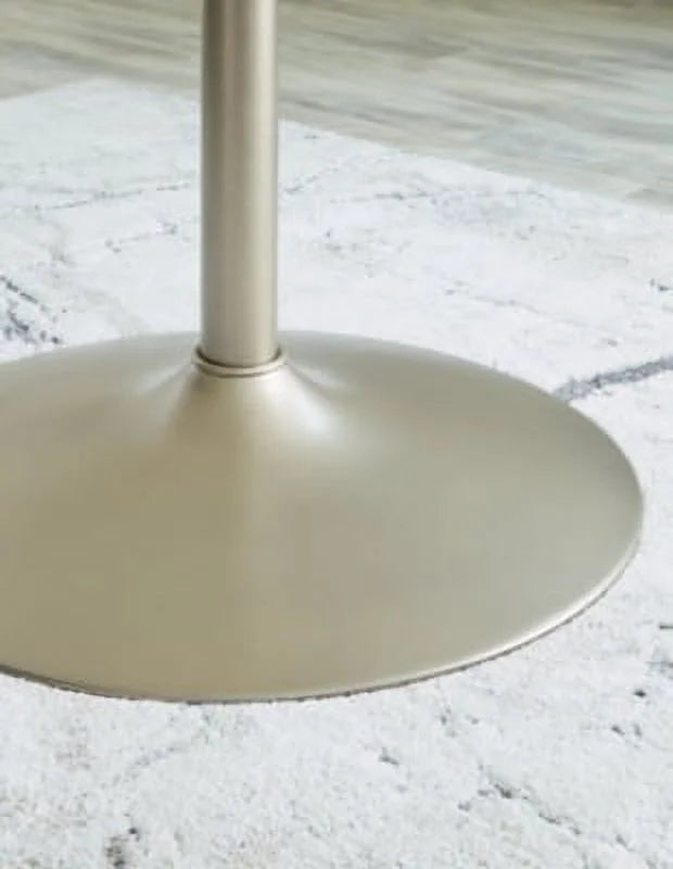 Contemporary Two-tone Dining Table Q858953