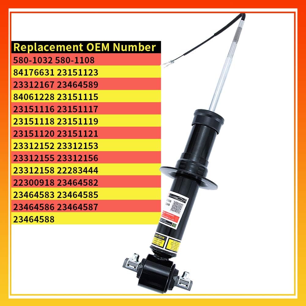 Front Suspension Shock Struts Absorbers w/Magneride V7504
