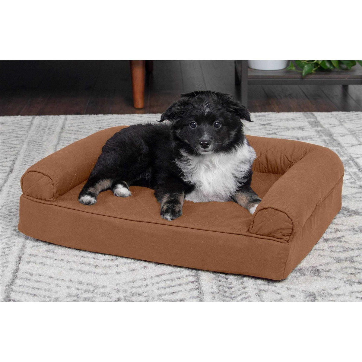 Quilted Sofa Dog Bed A89786