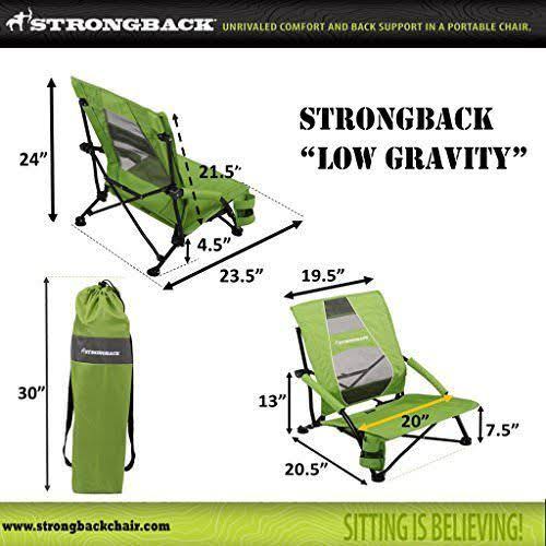 Camo Folding Camping Chair with Lumbar Support U748960