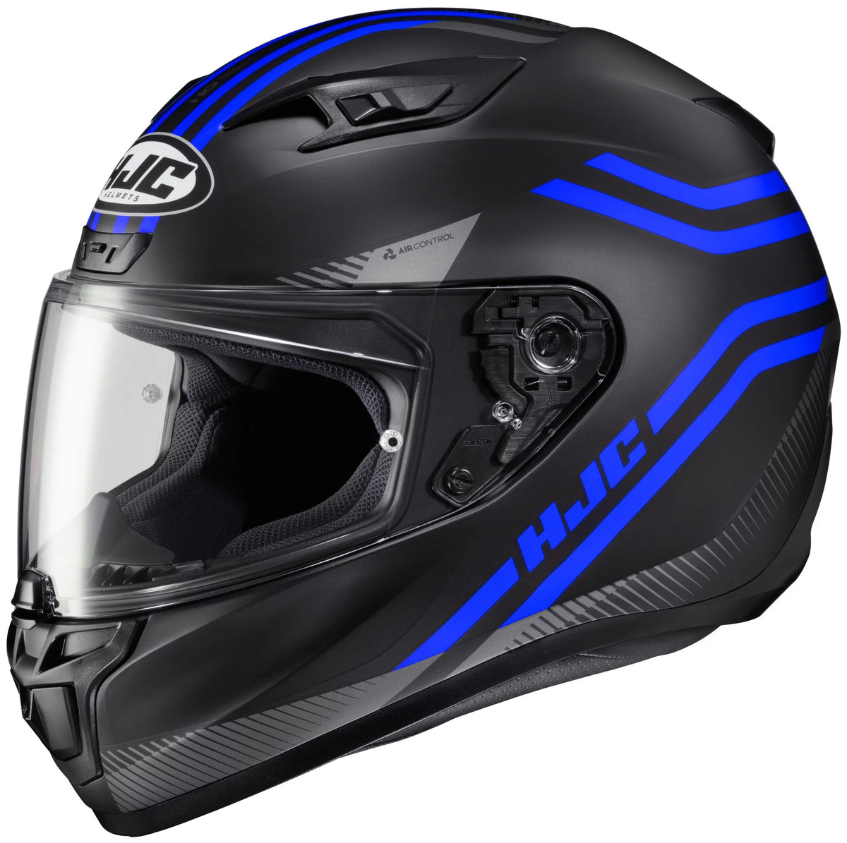 Blue Motorcycle Helmet D9916