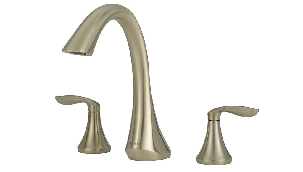 Brushed Nickel Two-Handle Roman Tub Faucet Trim Kit G29409
