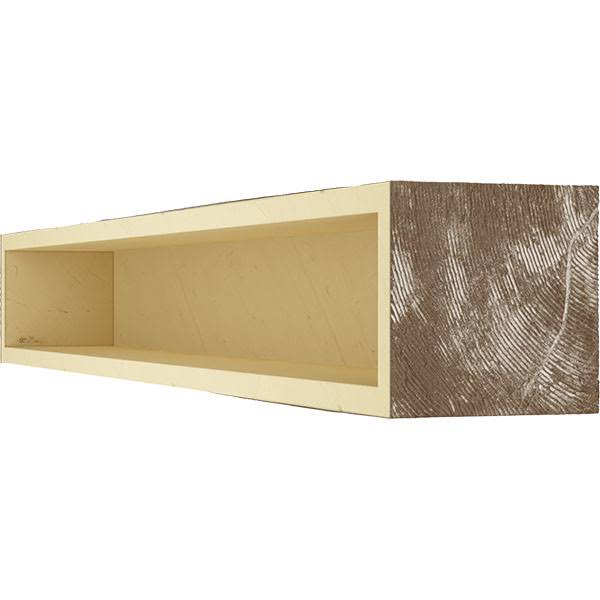 Sandblasted Faux Wood Fireplace Mantel S643