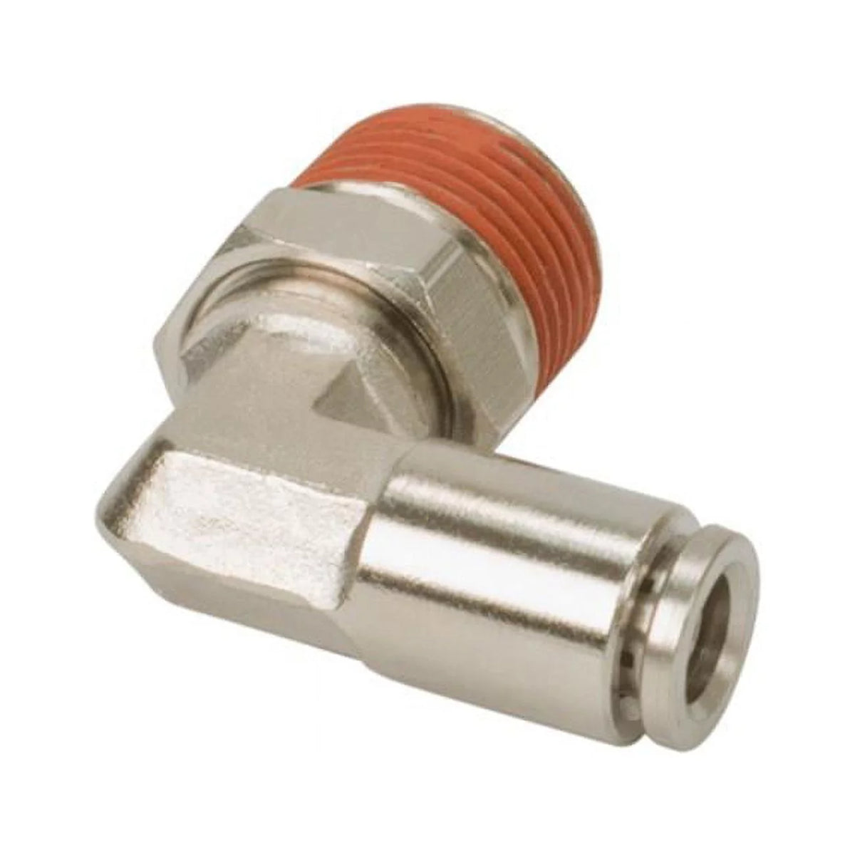 1/8" NPT(F) to 1/8" 90 Degree Swivel Elbow Fitting 10 pcs G758