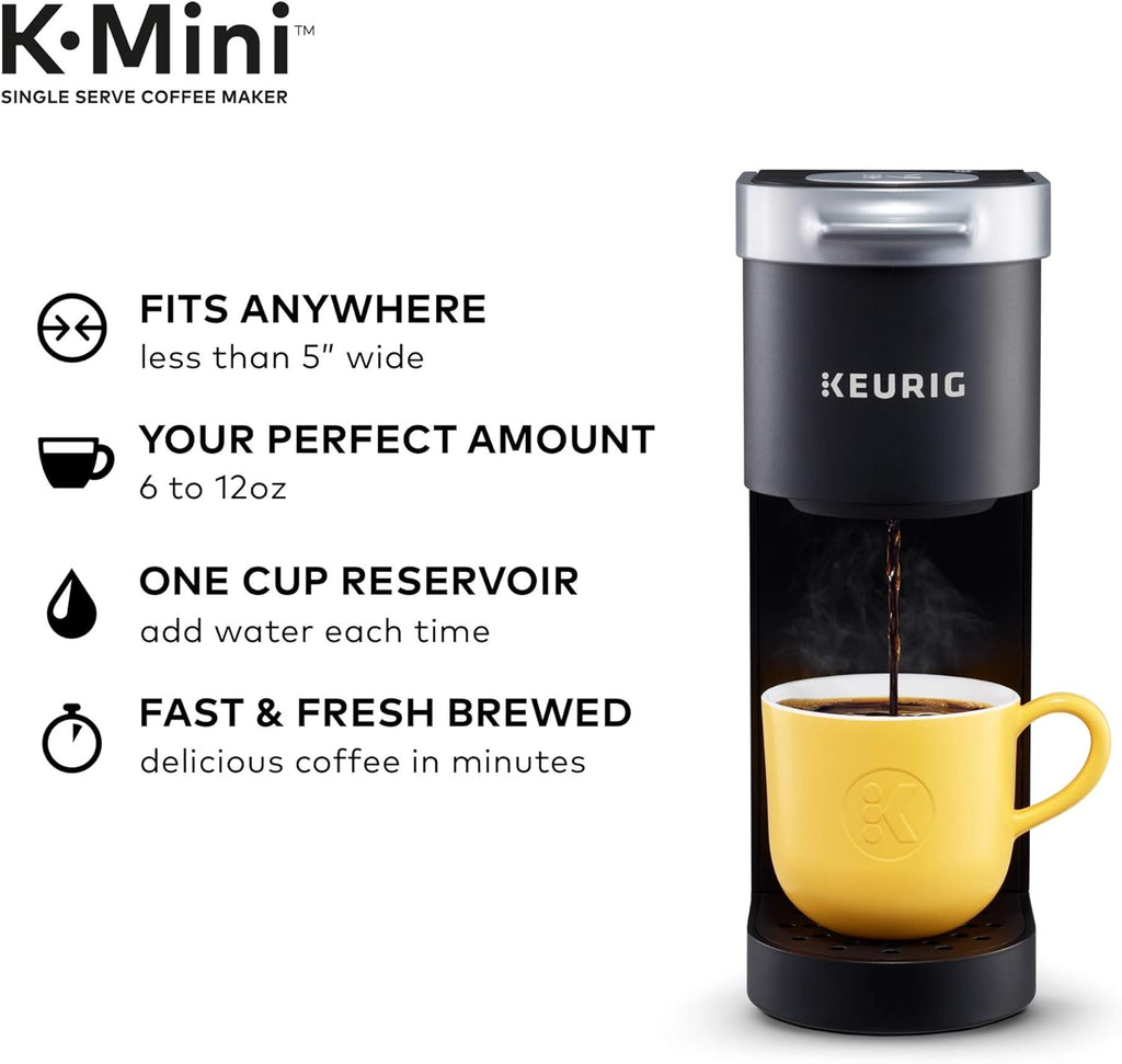 White Single Serve K-Cup Pod Coffee Maker & Black Single Serve Coffee Maker V9812