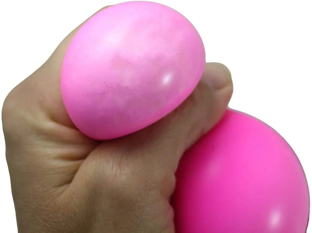 2 Stretchy Squishy Squeeze Stress Balls Sensory Fidget Toy K832