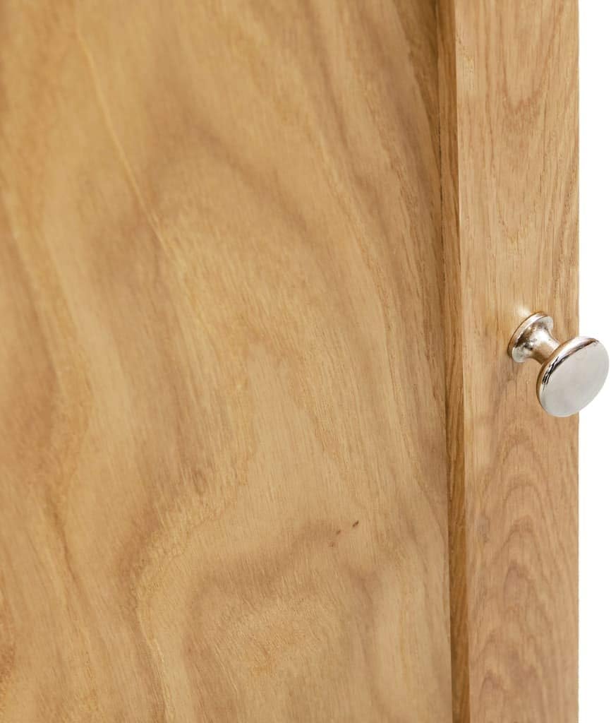 Solid Oak Wood Corner Cabinet H7650