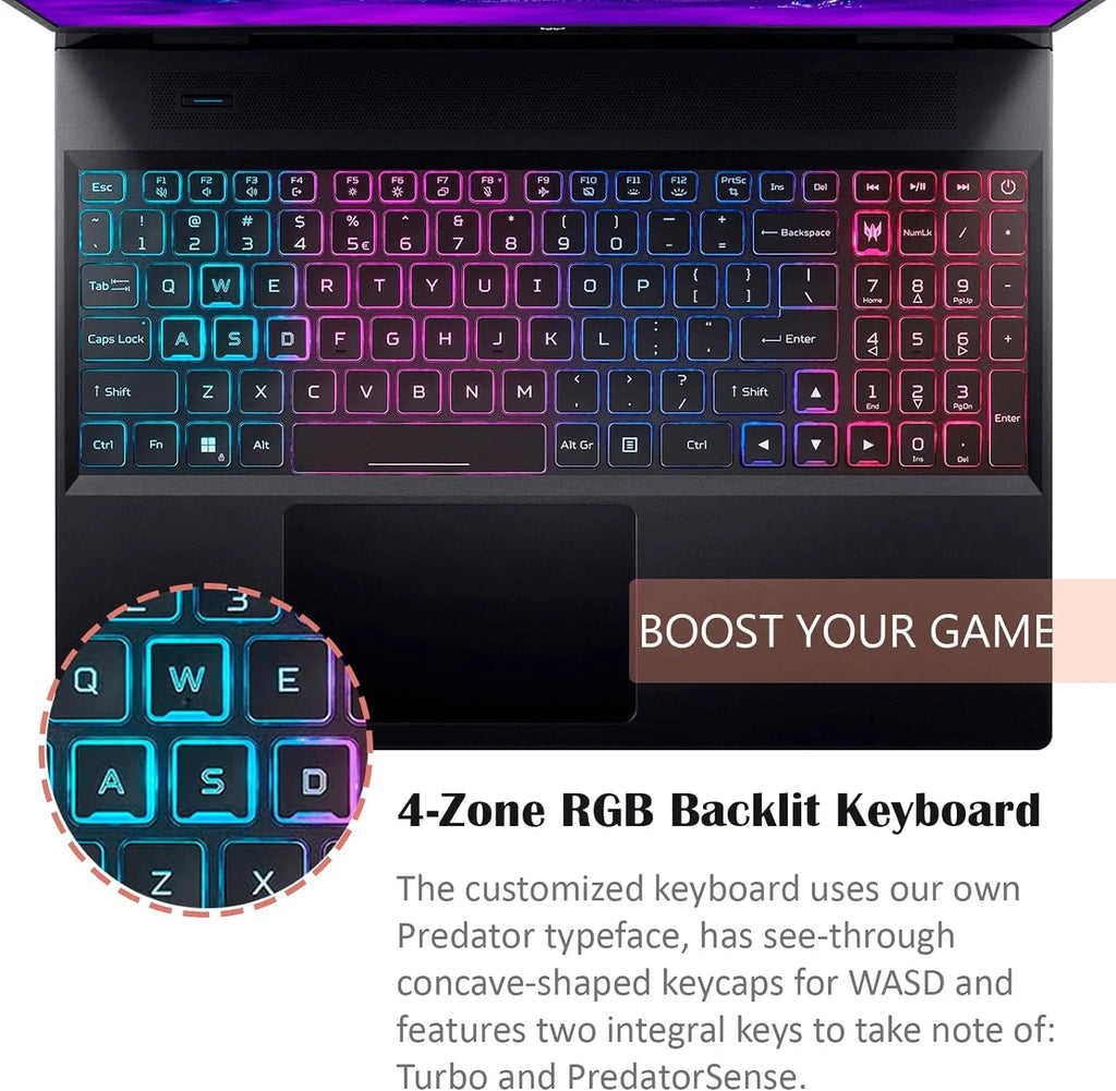 16" Gaming Laptop Intel Core i7 64GB DDR5 2TB SSD H62275