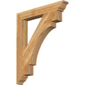 4x22W x 30x22D x 36x22H Traditional Rough Sawn Bracket, Western Red Cedar U5984