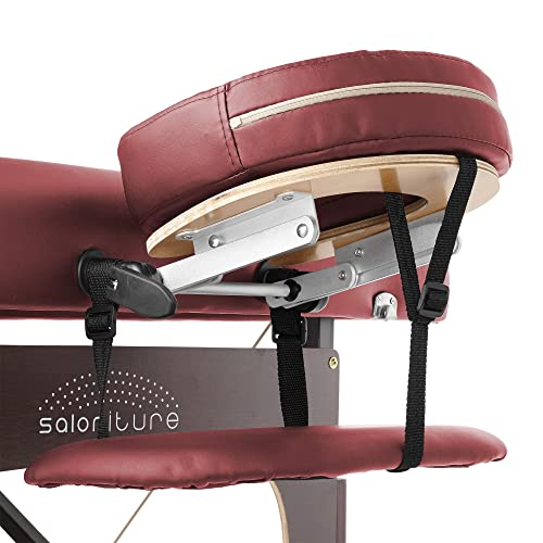 Lightweight Bi-Fold Memory Foam Massage Table with Carrying Case C804269