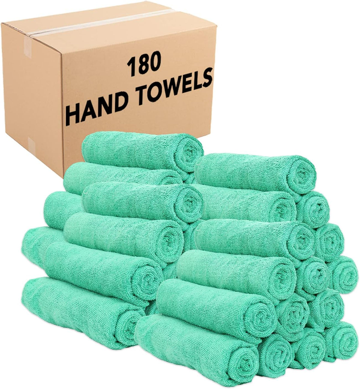 Microfiber Hand Towels 15x24 Blue G79508
