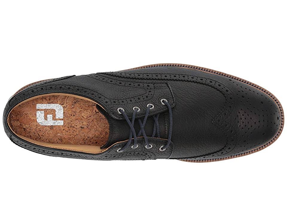 Black Wing Tip Shoes E119