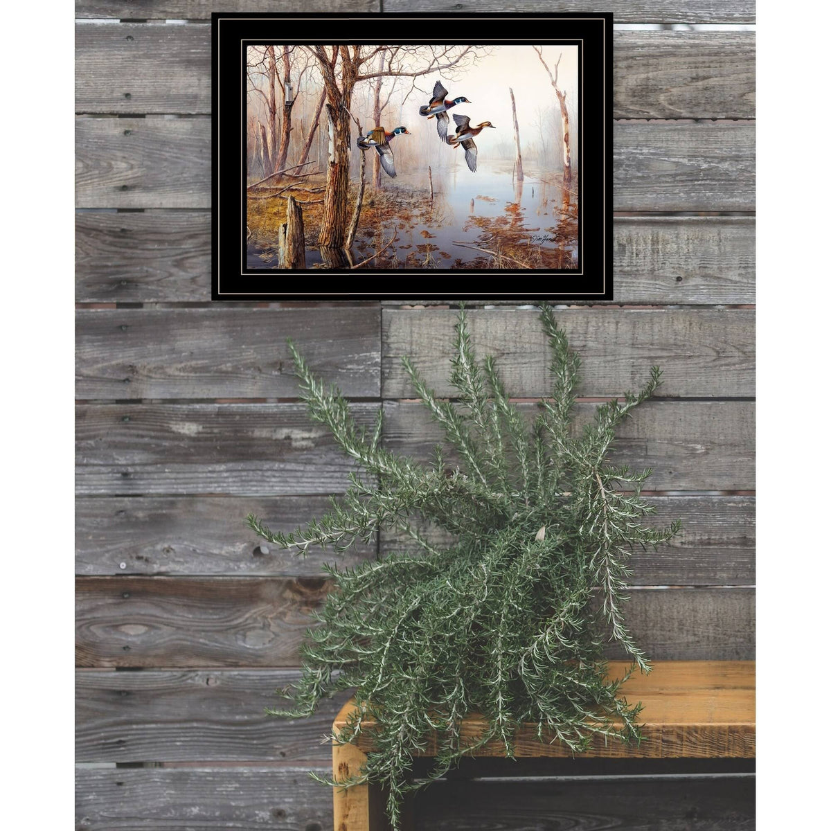 Printed Art Wood Multi-Color J818579