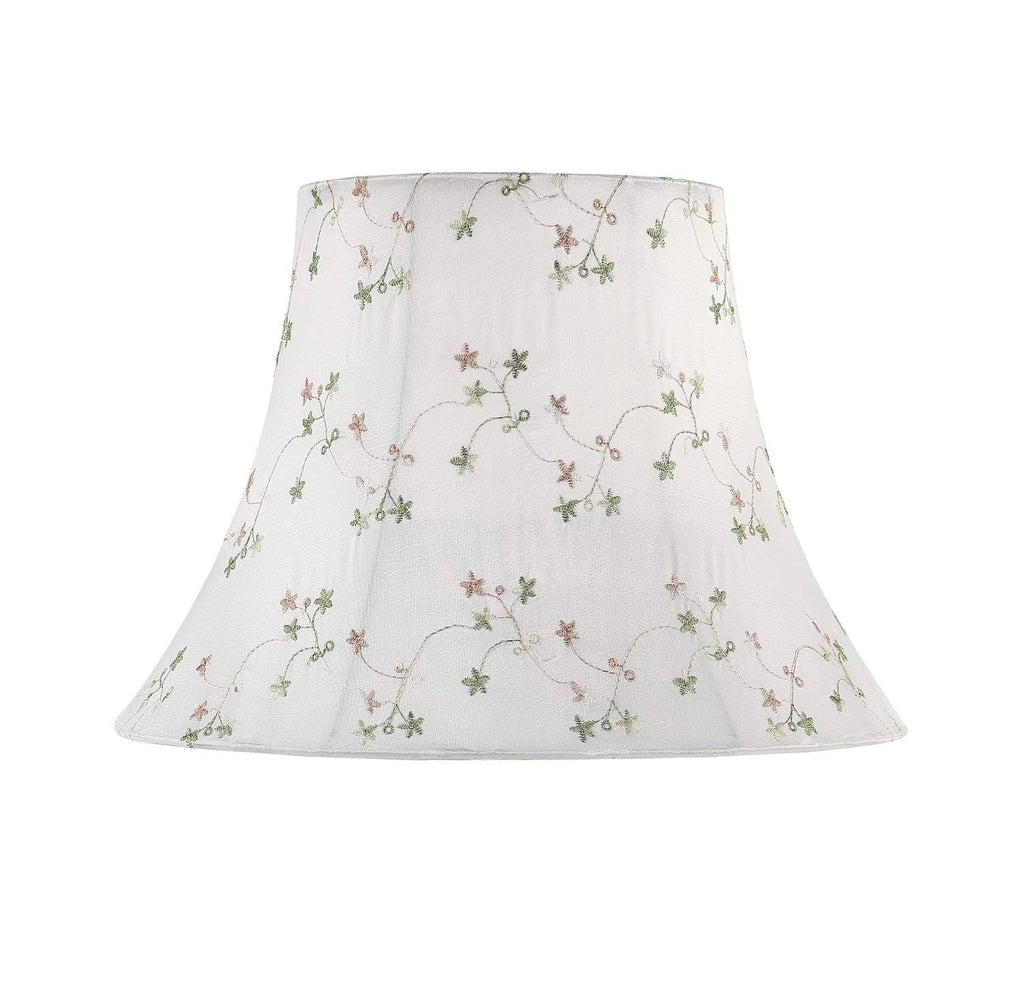 White Bell Shaped Lamp Shade Y2095