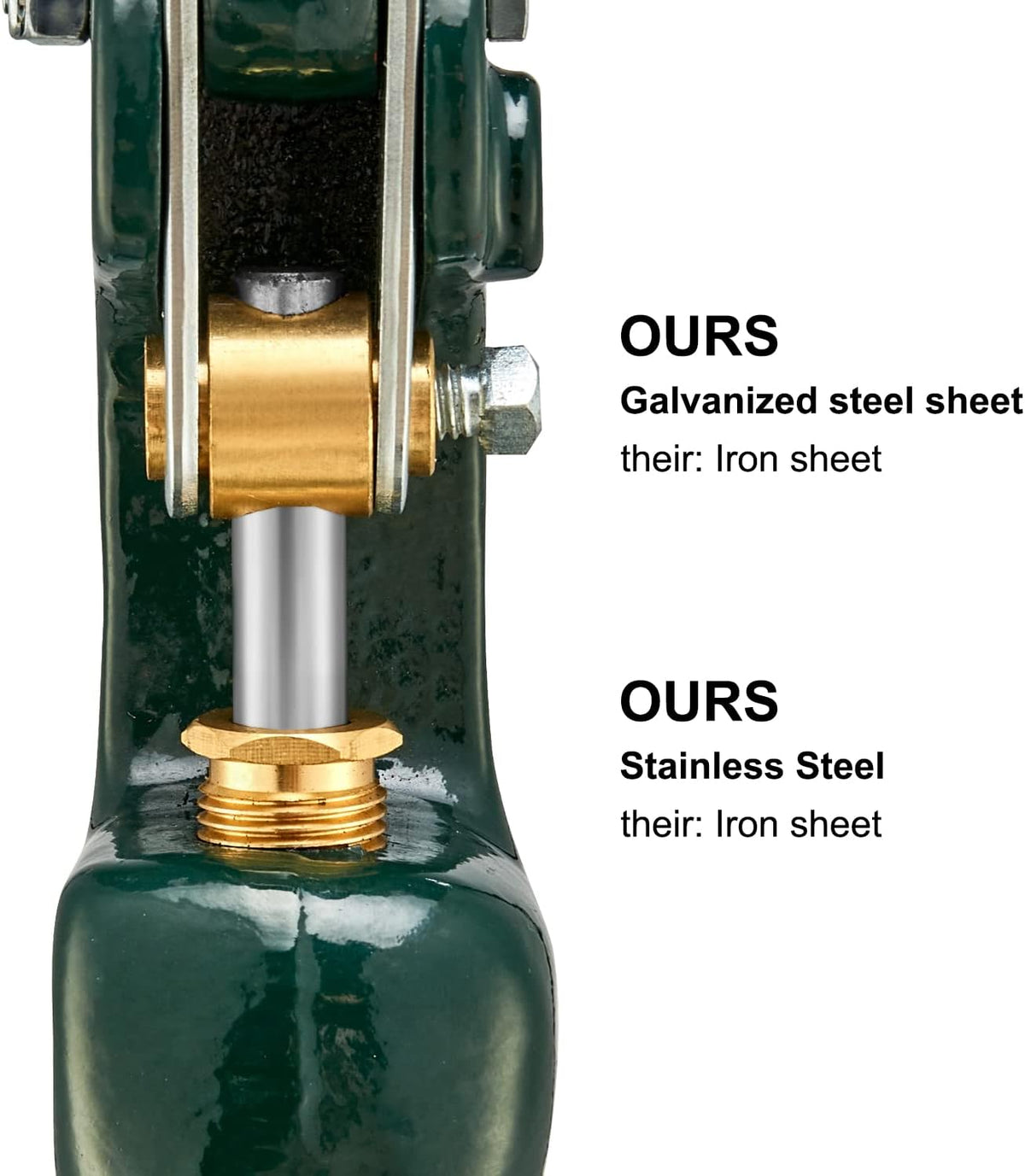 Green Frost-Free Yard Hydrant 3/4" Pipe Connection 39.4" Total Length D1998